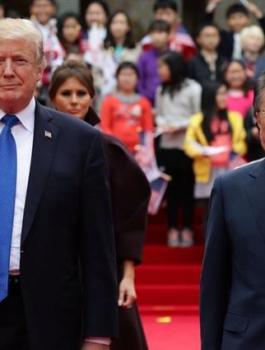 ترامب وزعيم كوريا الجنوبية