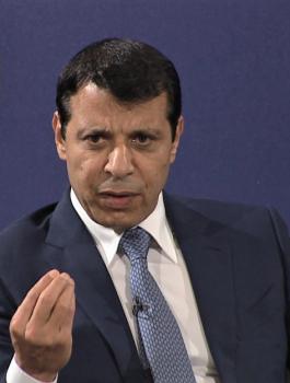 طحنون بن زايد ودحلان في القدس 