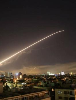 قصف امريكي على مواقع للنظام السوري 