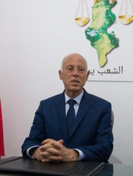 الرئيس التونسي وفلسطين 