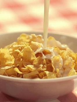 الكورن فليكس والاطفال 