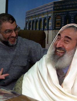 الشهيدان أحمد ياسين وعبدالعزيز الرنتيسي