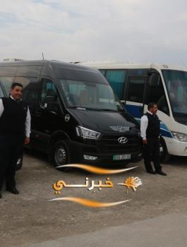 الحافلات التي تعمل على جسر الملك حسين 