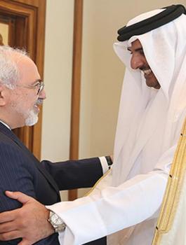 ظريف في قطر 