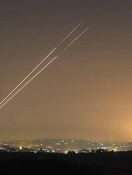 صاروخ من غزة 