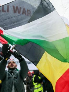 بلجيكا وفلسطين واسرائيل 