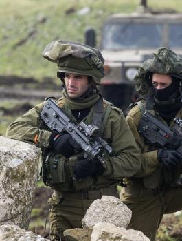 تدريبات عسكرية اسرائيلية 