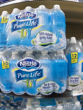 تلوث مياه نستله في الاردن 