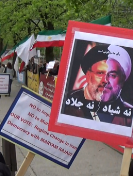 التظاهرات في ايران 