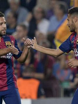 جوردي البا ونيمار 