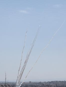صواريخ في غزة 