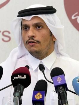 وزير الخارجية القطري واسرائيل 