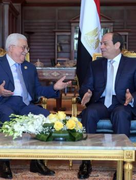 السيسي وعباس 