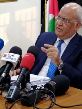 عريقات والضم وصفقة القرن 
