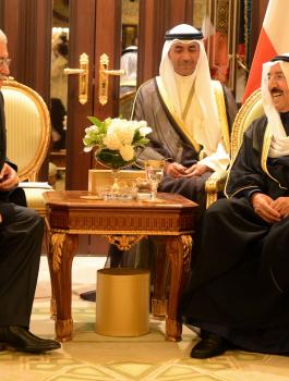 الرئيس وامير الكويت 