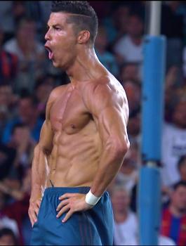 هدف رونالدو في برشلونة 