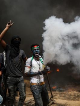 مسيرات العودة في غزة 