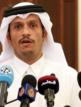 وزير الخارجية القطري 