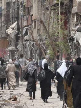 اللاجئين الفلسطينيين في سوريا 