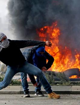 مواجهات في بيت امر وقلقيلية 