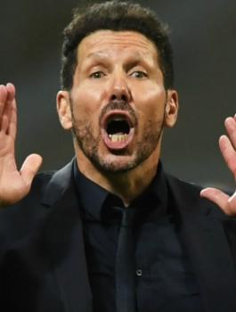 أتليتكو مدريد يمدد عقد مدربه سيميوني حتى 2020