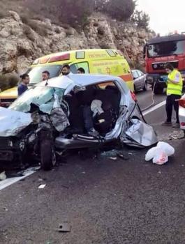 حوادث السير في الضفة الغربية 
