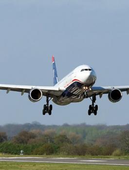 تحطم طائرة امريكية 