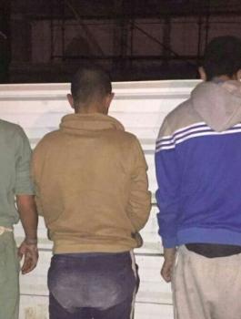 اعتقال عمال فلسطينيين 