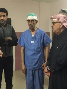  وفد طبي قطري لغزة