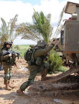 الجيش الاسرائيلي وقطاع غزة 