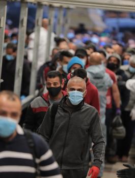 العمال الفلسطينيين 