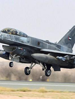 UAEAF_F16E_Block_60,_Saudi_Arabian-led_intervention_in_Yemen,_2015