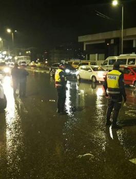 الشرطة والمنخفض الجوي 