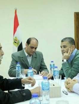 الوفد الامني المصري والمصالحة في غزة 