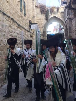 سوق القطانين في القدس 