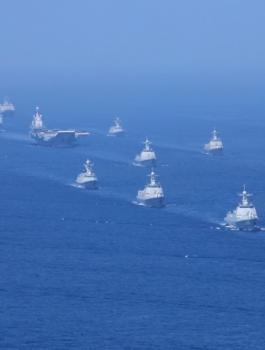 تركيا والسفن الحربية 