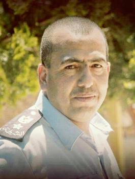 اصابة المقدم لؤي زريقات بحادث سير شرق القدس