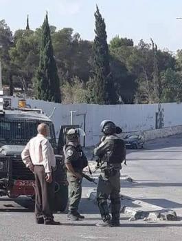 مواجهات في جامعة القدس ابو ديس 