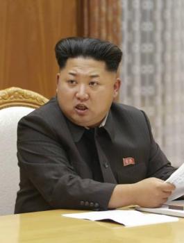 الزعيم الكوري الشمالي 