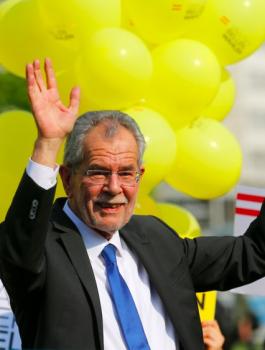 رئيس النمسا في رام الله 