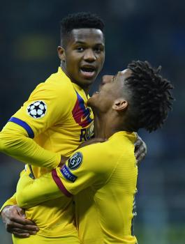 برشلونة انتر ميلان 