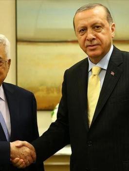 اتصال هاتفي بين اردوغان وعباس 