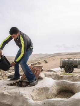  الآبار الملوثة في الخليل