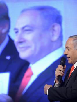 ازرق ابيض ونتنياهو وضم الضفة الغربية 