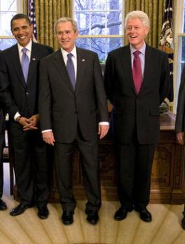  أفضل ثلاثة رؤساء لأميركا