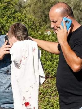 اصابة مستوطنبن بقصف المقاومة في غزة 