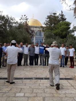 اقتحام المستوطنين للمسجد الأقصى المبارك 