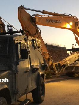 هدم منزلين في الولجة ببيت لحم 