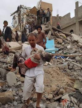 التحالف العربي يتهم الحوثيين بقتل المدنيين في اليمن 