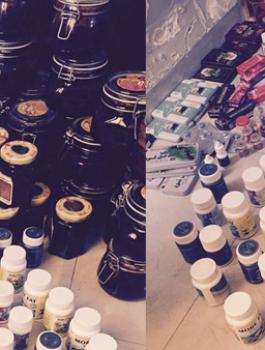 ضبط كمية من الأدوية غير المرخص بها بجنين